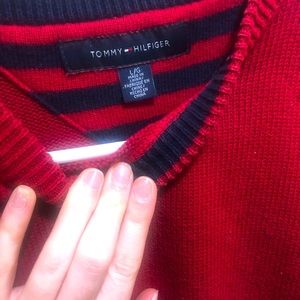 Tommy Hilfiger red sweater